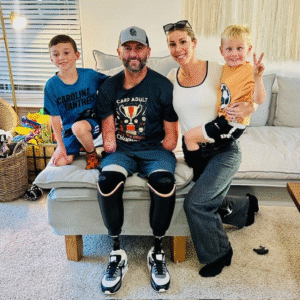 Family Sitting on a Counch